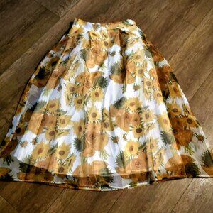 MOTF Sunflower Maxi Skirt – Size Small – NWOT